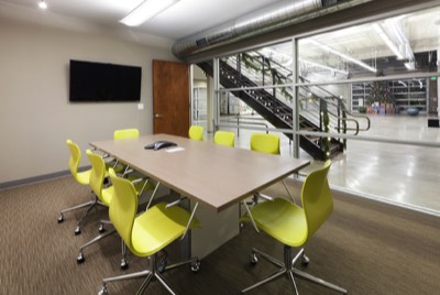  Conference room with glass wall 