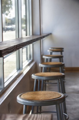  Window bar seating 