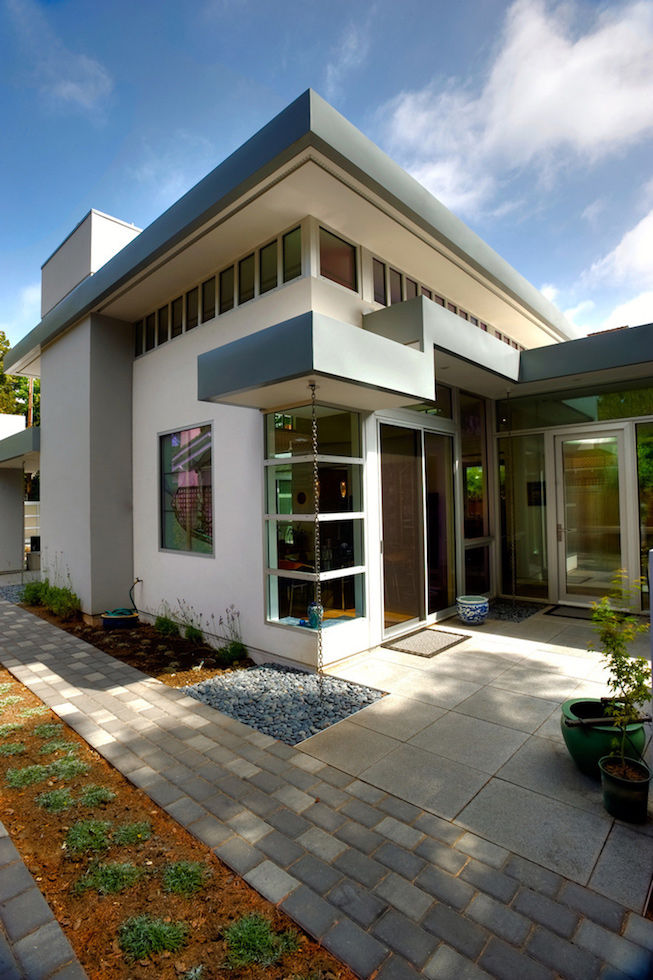  View from side driveway 